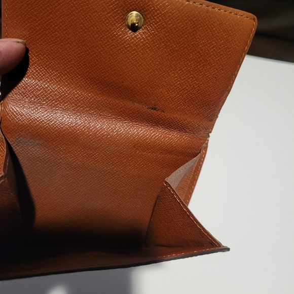 Louis Vuitton Monogram Elise Portefeuille Trifold Leather Wallet - Authentic LV - Picture 3 of 8